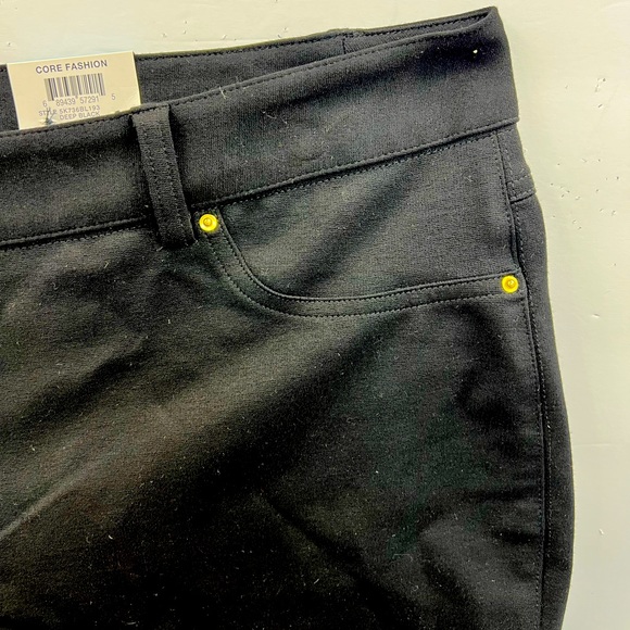 INC INTERNATIONAL CONCEPT, SKINNY LEG, REGULAR, DEEP BLACK,SIZE 20W,WOMENS PANTS - Picture 3 of 10